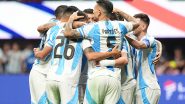 How to Watch ARG vs CHI World Cup Qualifiers Free Live Streaming Online in India? Get Free Live Telecast of Argentina vs Chile Football Match Score Updates on TV