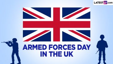 Armed Forces Day 2024 Date in the UK: History, Significance and Everything You Should Know About the Day Dedicated to British Armed Forces