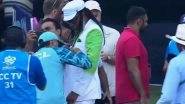 Babar Azam Signs Autograph on Chris Gayle&rsquo;s Blazer Ahead of IND vs PAK ICC T20 World Cup 2024 Match (See Video and Pics)