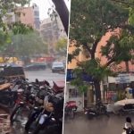 Mumbai Rains: Heavy Rainfall Lashes Maximum City, Thane and Palghar; Netizens Share Photos and Videos As #MumbaiRains Trends on X