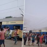 Bihar Is Not for Beginners! Passengers Push Express Train To Make It Run on Railway Tracks at Kiul Junction Station in Lakhisarai, Viral Videos Surface