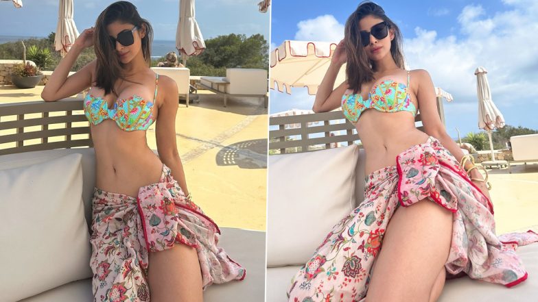 ‘Summer Belle’ Mouni Roy Shows Off Her Toned Physique in Sexy Beachwear During Getaway in Ibiza (View Pics)