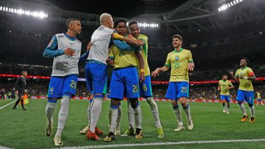 Paraguay vs Brazil, Copa America 2024 Live Streaming and Match Time in IST: How to Watch Free Live Telecast of PAR vs BRA on TV and Online Stream Details of Football Match in India