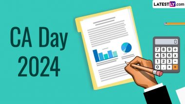 Chartered Accountants Day 2024 Date: When Is CA Day in India? Know the History and Significance of the Day To Celebrate ICAI Foundation