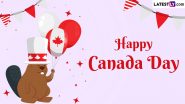Happy Canada Day 2024 Wishes and Messages: Send Canada Day HD Images, Greetings and Wallpapers To Celebrate Anniversary of Canadian Confederation