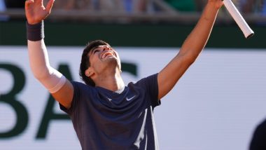 French Open 2024: Carlos Alcaraz Downs Jannik Sinner in Five-Set Thriller, to Face Alexander Zverev in Roland Garros Final