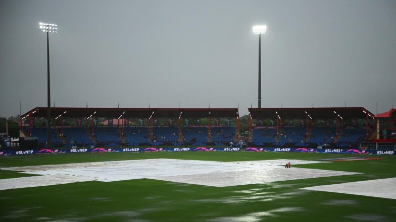 SL vs NEP ICC T20 World Cup 2024: Rain Plays Spoilsport As Match Officially Called Off, Teams Share Points