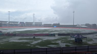 Lauderhill, Florida Weather: Rain and Wet Outfield Leads to Abandonment of India vs Canada T20 World Cup Match