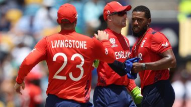 Chris Jordan Hat-Trick Video: Watch England Pacer Dismiss Ali Khan, Nosthush Kenjige and Saurabh Netravalkar off Consecutive Balls During USA vs ENG T20 World Cup 2024 Super 8