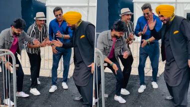 Navjot Singh Sidhu, Wasim Akram and Harbhajan Singh Have a Fun Time As They Dance On the Sidelines of ICC T20 World Cup 2024, Video Goes Viral