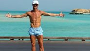 Cristiano Ronaldo Flaunts His Well-Toned Body In Bare-Chested Snap As Al-Nassr Star Enjoys Vacations Ahead of Joining Portugal Camp For UEFA Euro 2024 (See Pic)