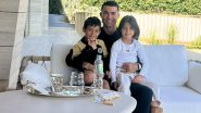 Cristiano Ronaldo Wishes Daughter Eva and Son Mateo On Their Seventh Birthday, Says ‘Father Loves You Very Much’ (View Post)