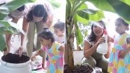Debina Bonnerjee and Her Daughters Celebrate World Environment Day 2024; Actress Shares Heartwarming Video Showcasing Their Love for Nature &ndash; WATCH