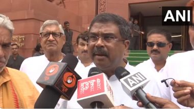 Parliament Session 2024: Government Ready for Discussion on NEET but That Should Happen by Maintaining Decorum, Says Education Minister Dharmendra Pradhan (Watch Video)