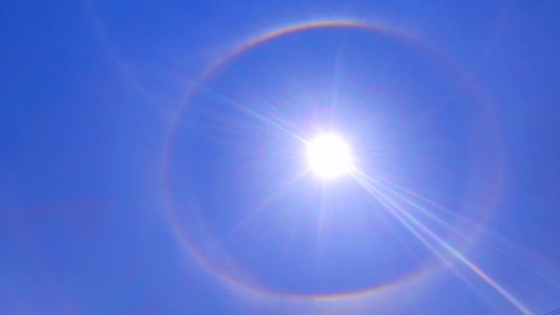 'Double Sun Halo' in Leh Photos Go Viral, Netizen Claims Rare Multiple Halo Seen in Sky