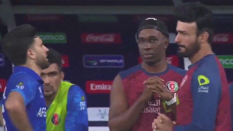 Viral Video Shows How Dwayne Bravo Planned With Afghanistan Cricketers to Bluff Mustafizur Rahman As Naveen-ul-Haw Picked the Last Bangladesh Wicket in T20 World Cup 2024 Super 8 Clash