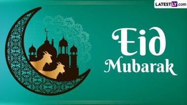 Eid-ul-Adha Mubarak Images & Bakrid HD Wallpapers For Free Download Online: Wish Happy Eid al-Adha With WhatsApp Messages, Quotes and Greetings