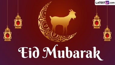 Eid-al-Adha 2024 Wishes and Messages: Share Bakrid Greetings, HD Images, Wallpapers and Devotional Quotes To Celebrate the Day of Bakri Eid