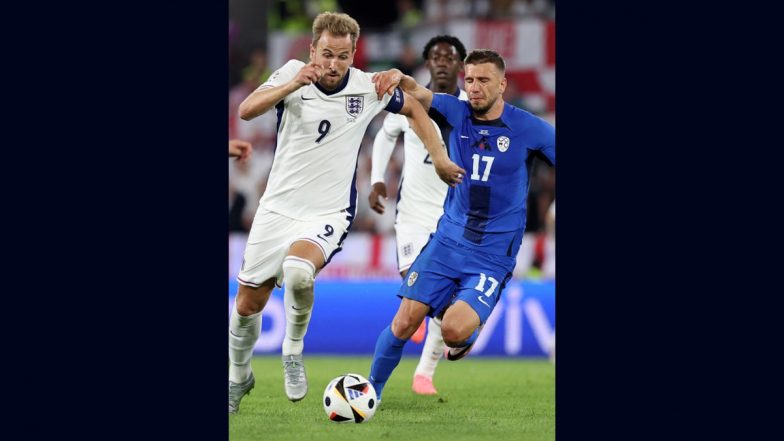 England 0–0 Slovenia, UEFA Euro 2024: Harry Kane and Co Secure Knockout Stage Spot After a Goalless Draw