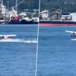 Canada: Float Plane Collides With Boat in Vancouver’s Coal Harbour, Several Injured; Viral Video of Seaplane Crashing Surfaces