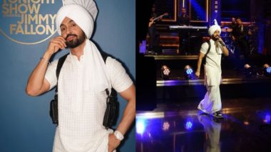 Diljit Dosanjh on Jimmy Fallon Show Highlights: Singer Makes Host Cutely Copy His Moves Proving His Vibe Is Infectious- Check Best Moments! (Watch)