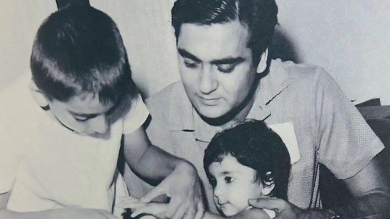 'Love You Dad'! Sanjay Dutt Pens Heartfelt Note for Father Sunil Dutt on His Birth Anniversary (View Pics) 