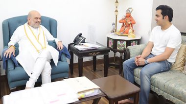 Gautam Gambhir Meets Home Minister Amit Shah to Congratulate Him on Recent Electoral Success