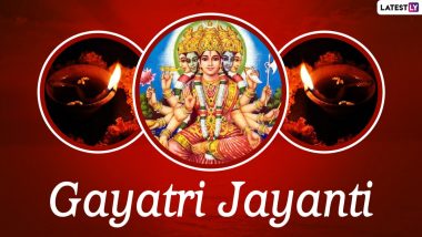 Gayatri Jayanti 2024 Wishes & Photos: Greetings, WhatsApp Status Messages, Images, HD Wallpapers and SMS to Celebrate the Birth of Goddess Gayatri