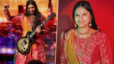 ‘America’s Got Talent Season 19’: 11-Year-Old Guitarist Maya Neelakantan Amazes Judges and Audiences with Her Performance of Papa Roach’s ‘Last Resort’ (Watch Video)