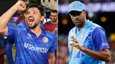 Gulbadin Naib Replies With 'Kabhi Khushi Kabhi Gum' Comment to Ravi Ashwin's 'Red Card' Post On His Hamstring Injury During AFG vs BAN ICC T20 World Cup 2024 Match