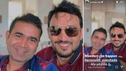 Gulbadin Naib Shares Optimistic Instagram Story With Physio Prasanth Panchada As Afghanistan Qualify for ICC T20 World Cup 2024 Semifinals, Says &lsquo;Wonders Can Happen&rsquo;