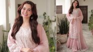 Hania Aamir Is Pretty in Pink! Pakistani Actress Rocks a Flowy Sharara Setting New Summer Ethnic Fashion Goals (View Pics)