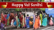 Happy Vat Savitri 2024 Greetings, Wishes & Sabitri Brata HD Wallpapers: Send Messages, Photos, Quotes and WhatsApp DPs With Your Loved Ones