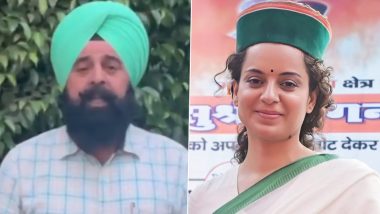 Kangana Ranaut Slapping Incident: Farmer Leader Harinder Lakhowal Asks Mandi MP to Refrain From Statements on Protesters, Mentions 'Revenge' Against Indira Gandhi (Watch Video)