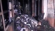 Delhi Fire: Blaze Erupts at Delhi Police Metro Unit Office Near Kashmiri Gate, Brought Under Control (Watch Video)