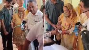 Himachal Pradesh Lok Sabha Elections 2024: Elderly Woman Casts Vote While on Oxygen Cylinder in Bilaspur, Video Surfaces