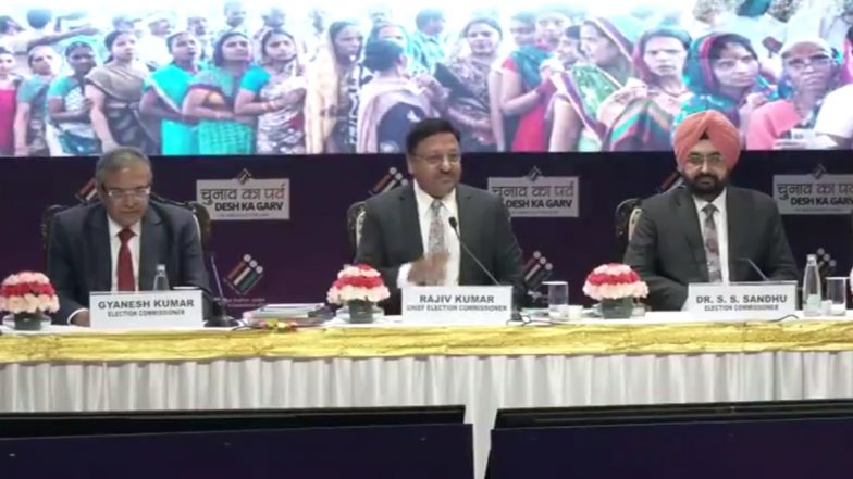 Lok Sabha Elections 2024: India Created World Record With 64.2 Crore People Voting in General Polls, Says CEC Rajiv Kumar (Watch Video)