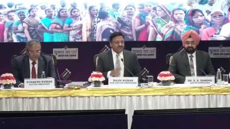 Lok Sabha Elections 2024: India Created World Record With 64.2 Crore People Voting in General Polls, Says CEC Rajiv Kumar (Watch Video)
