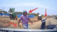 Bengaluru: Biker Overtakes Man, Attacks His Car, Dash Cam Video of &lsquo;Planned Attack&rsquo; Surfaces