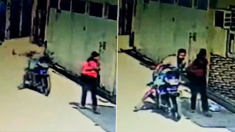 Uttar Pradesh: Biker Sexually Harasses Girl Walking on Road in Broad Daylight in Muzaffarnagar, Police Launch Probe After Viral Video Surfaces