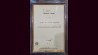 Ministry of Railways Enters ‘Limca Book of Records’ for Largest Public-Service Event Held at Multiple Venues