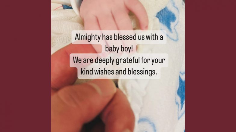 IAS Athar Aamir Khan, Wife Mehreen Qazi Blessed With Baby Boy (See Pic)