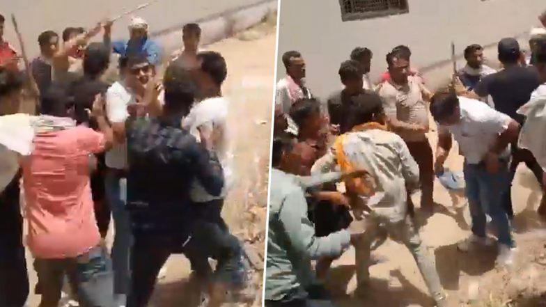 Uttar Pradesh: Angry Over Frequent Power Cuts, Villagers Thrash Electricity Department Officials in Moradabad; Two Arrested After Video Goes Viral