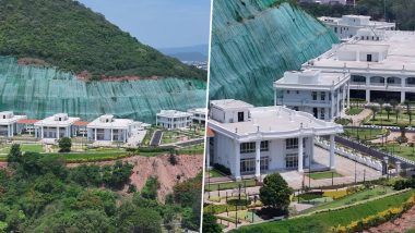 Rushikonda Palace: Hilltop Mansion in Visakhapatnam Puts Jagan Mohan Reddy in Tight Spot, Watch Video to Know How It Looks