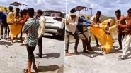 Madhya Pradesh: Woman Beaten Publicly With Wooden Stick by Group of Men in Dhar as Onlookers Film Act, One Arrested After Video Goes Viral