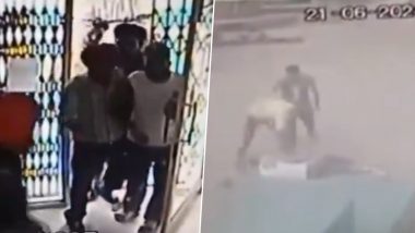 Murder Caught on Camera in Mohali: Bank Security Guard Shoots Man Dead After Argument in Mullanpur, Video Surfaces