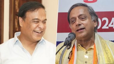 ‘He Has Succumbed to Beguiling Whispers of Lunacy’: Himanta Biswa Sarma Slams Shashi Tharoor Over Social Media Post Mocking Uttar Pradesh