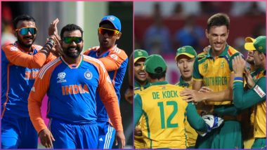 India vs South Africa Free Live Streaming Online, ICC Men’s T20 World Cup 2024 Final: How To Watch IND vs SA Cricket Match Live Telecast on TV?