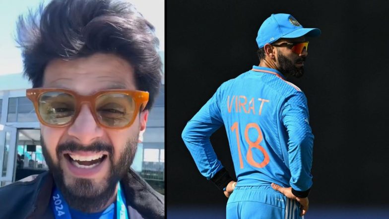 Anchor Reveals New York Police Officer Wanted to Click Photo With Virat Kohli As Indian Cricketer’s Craze Reaches USA Amid T20 World Cup 2024 (Watch Video)