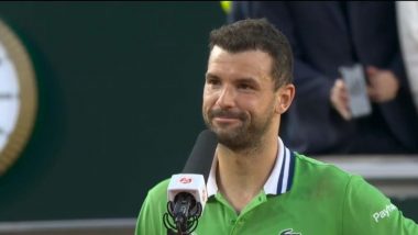 Bulgaria’s Grigor Dimitrov Downs Hubert Hurkacz in French Open 2024 Fourth Round, Qualifies for First Ever Clay Court Major Quarter Final